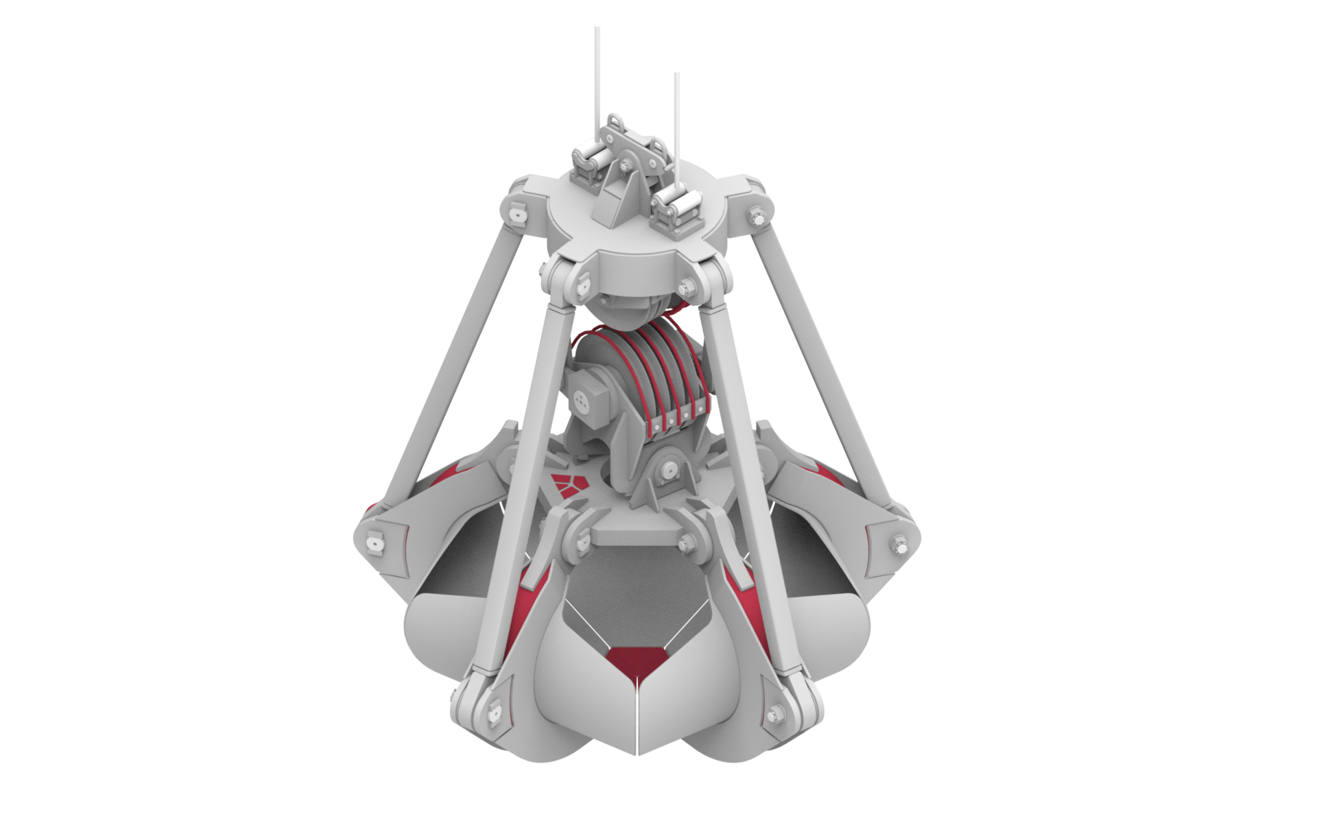 Mechanical Orange Peel Grab